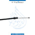 Rear HOOD RELEASE CABLE for BMW 2 SERIES 2011-2015 models
